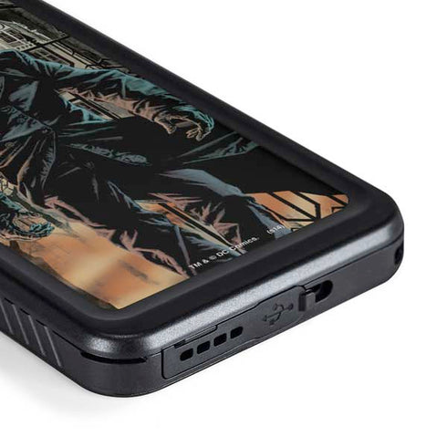 DC Comics The Joker Walking Dark Grounds Comic Art By Lee Bermejo Galaxy S23 Plus Waterproof Case