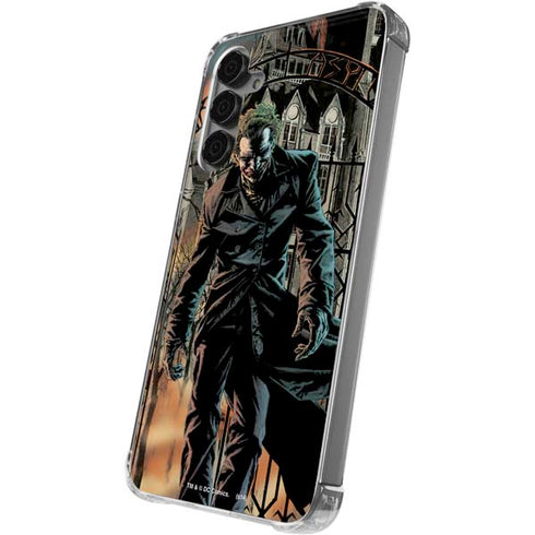 DC Comics The Joker Walking Dark Grounds Comic Art By Lee Bermejo Galaxy S24 Plus Clear Case
