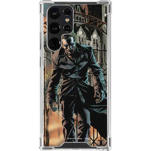 DC Comics The Joker Walking Dark Grounds Comic Art By Lee Bermejo Galaxy S24 Ultra Clear Case