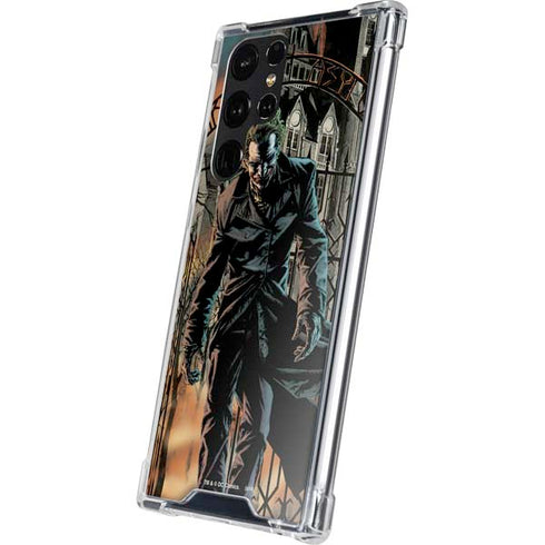 DC Comics The Joker Walking Dark Grounds Comic Art By Lee Bermejo Galaxy S24 Ultra Clear Case