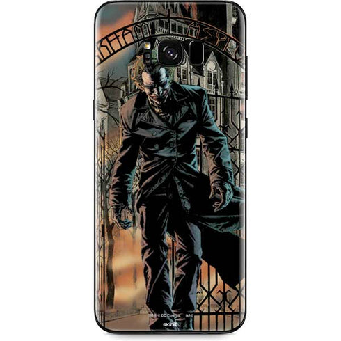 DC Comics The Joker Walking Dark Grounds Comic Art By Lee Bermejo Galaxy S8 Plus Skin