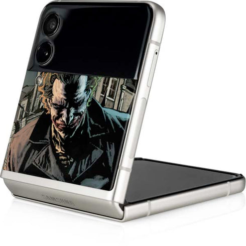 DC Comics The Joker Walking Dark Grounds Comic Art By Lee Bermejo Galaxy Z Flip4 5G Skin