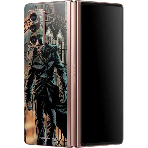DC Comics The Joker Walking Dark Grounds Comic Art By Lee Bermejo Galaxy Z Fold2 5G Skin