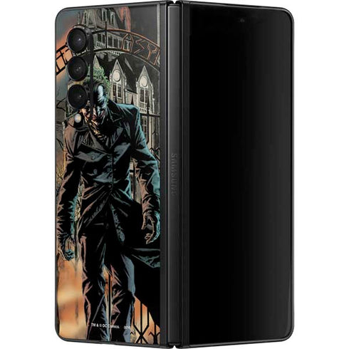 DC Comics The Joker Walking Dark Grounds Comic Art By Lee Bermejo Galaxy Z Fold3 5G Skin