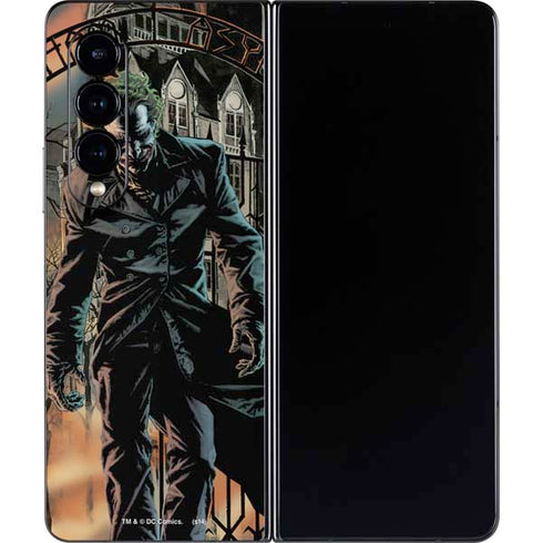 DC Comics The Joker Walking Dark Grounds Comic Art By Lee Bermejo Galaxy Z Fold4 5G Skin