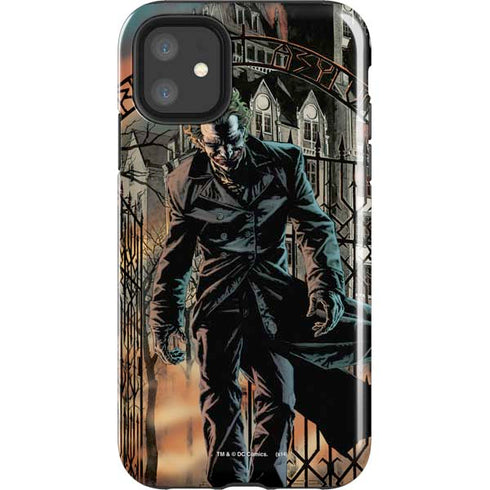 DC Comics The Joker Walking Dark Grounds Comic Art By Lee Bermejo iPhone 11 Impact Case