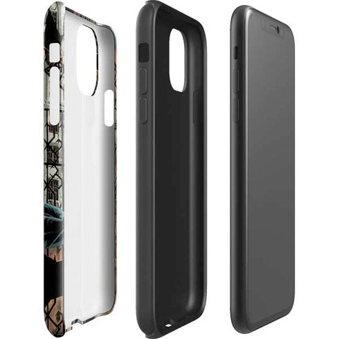 DC Comics The Joker Walking Dark Grounds Comic Art By Lee Bermejo iPhone 11 Impact Case