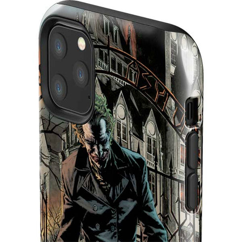 DC Comics The Joker Walking Dark Grounds Comic Art By Lee Bermejo iPhone 11 Pro Max Impact Case