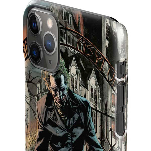 DC Comics The Joker Walking Dark Grounds Comic Art By Lee Bermejo iPhone 11 Pro Max Lite Case