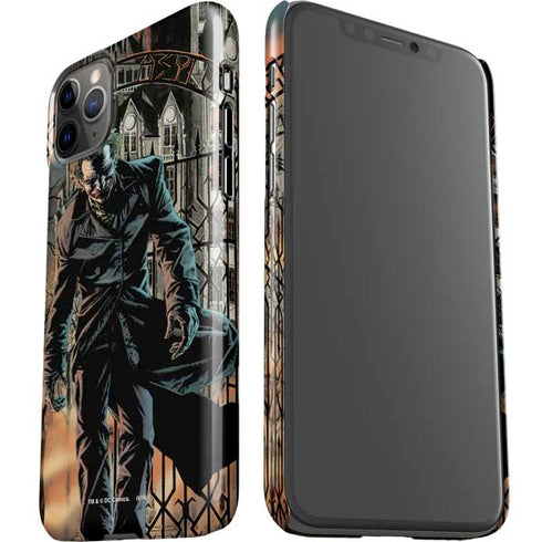 DC Comics The Joker Walking Dark Grounds Comic Art By Lee Bermejo iPhone 11 Pro Max Lite Case