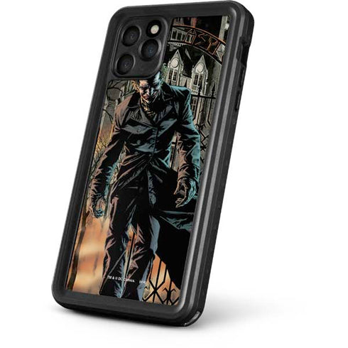 DC Comics The Joker Walking Dark Grounds Comic Art By Lee Bermejo iPhone 11 Pro Max Waterproof Case