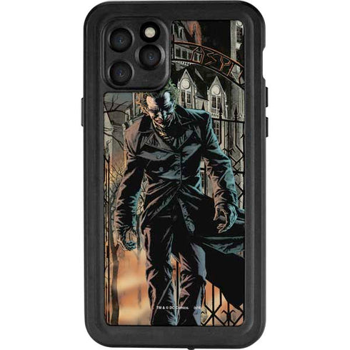 DC Comics The Joker Walking Dark Grounds Comic Art By Lee Bermejo iPhone 11 Pro Waterproof Case