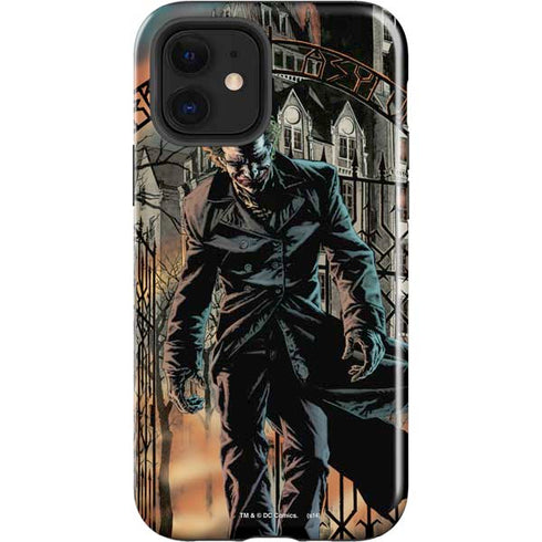 DC Comics The Joker Walking Dark Grounds Comic Art By Lee Bermejo iPhone 12 Impact Case