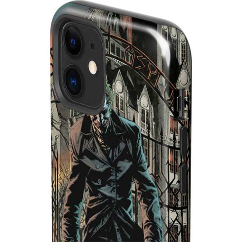 DC Comics The Joker Walking Dark Grounds Comic Art By Lee Bermejo iPhone 12 Impact Case