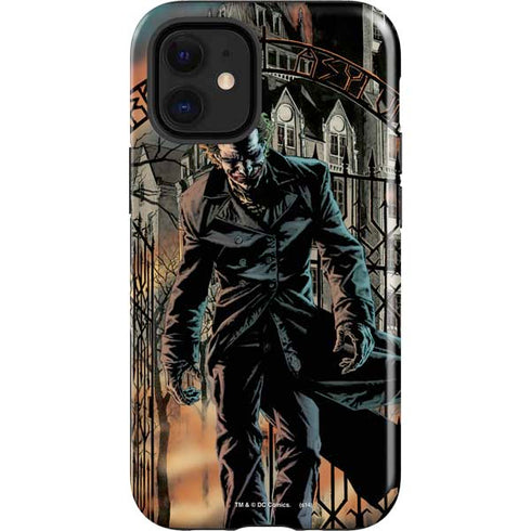 DC Comics The Joker Walking Dark Grounds Comic Art By Lee Bermejo iPhone 12 Mini Impact Case