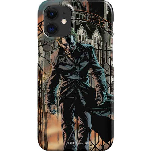 DC Comics The Joker Walking Dark Grounds Comic Art By Lee Bermejo iPhone 12 Mini Lite Case