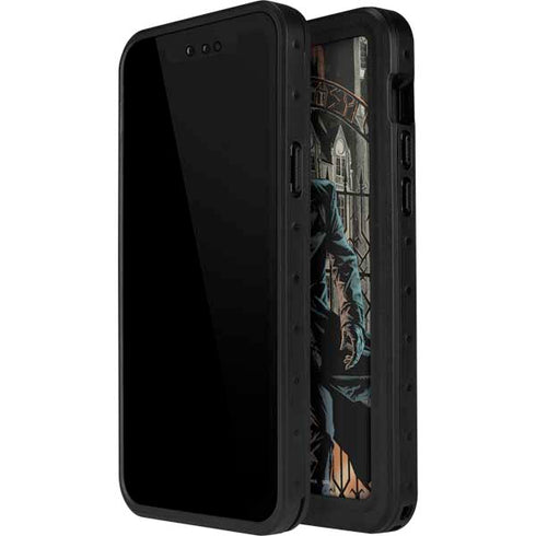 DC Comics The Joker Walking Dark Grounds Comic Art By Lee Bermejo iPhone 12 Pro Waterproof Case