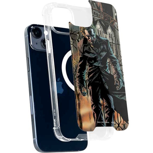 DC Comics The Joker Walking Dark Grounds Comic Art By Lee Bermejo iPhone 14 Plus MagSafe Case