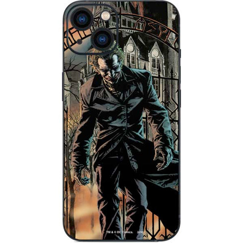 DC Comics The Joker Walking Dark Grounds Comic Art By Lee Bermejo iPhone 14 Plus Skin