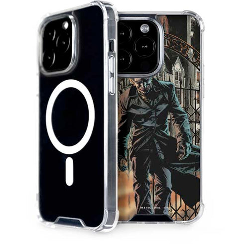 DC Comics The Joker Walking Dark Grounds Comic Art By Lee Bermejo iPhone 15 Pro MagSafe Case
