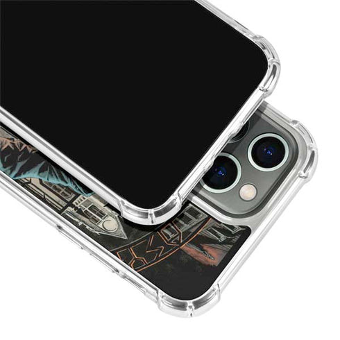 DC Comics The Joker Walking Dark Grounds Comic Art By Lee Bermejo iPhone 15 Pro Max Clear Case