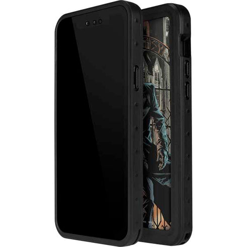 DC Comics The Joker Walking Dark Grounds Comic Art By Lee Bermejo iPhone 14 Pro Max Waterproof Case
