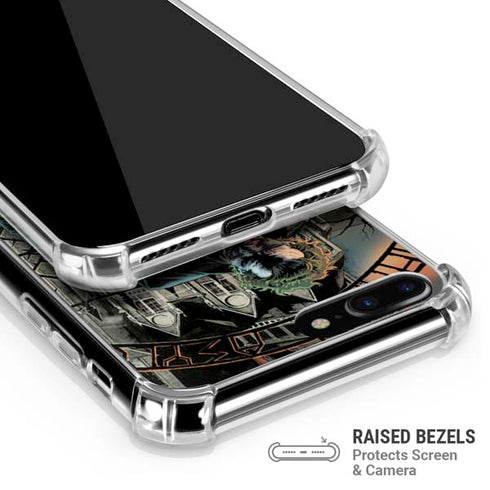 DC Comics The Joker Walking Dark Grounds Comic Art By Lee Bermejo iPhone 7/8 Plus Clear Case
