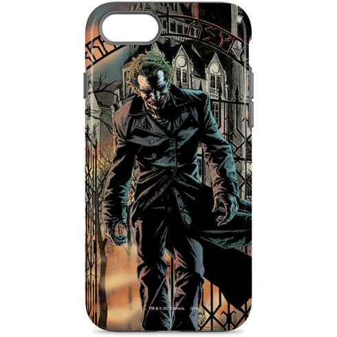 DC Comics The Joker Walking Dark Grounds Comic Art By Lee Bermejo iPhone 8 Pro Case