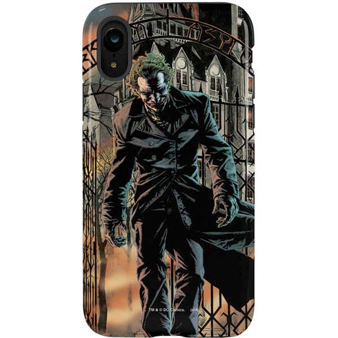 DC Comics The Joker Walking Dark Grounds Comic Art By Lee Bermejo iPhone XR Pro Case