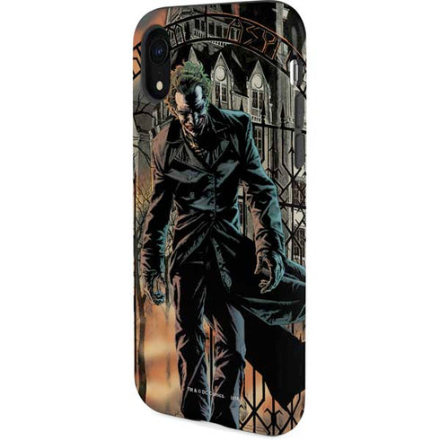 DC Comics The Joker Walking Dark Grounds Comic Art By Lee Bermejo iPhone XR Pro Case