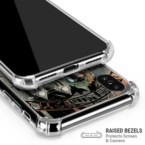 DC Comics The Joker Walking Dark Grounds Comic Art By Lee Bermejo iPhone XS Max Clear Case