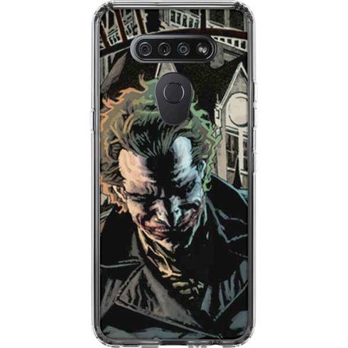 DC Comics The Joker Walking Dark Grounds Comic Art By Lee Bermejo LG K51/Q51 Clear Case