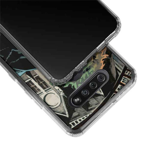 DC Comics The Joker Walking Dark Grounds Comic Art By Lee Bermejo LG K51/Q51 Clear Case