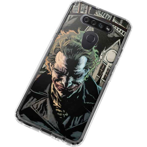 DC Comics The Joker Walking Dark Grounds Comic Art By Lee Bermejo LG K51/Q51 Clear Case