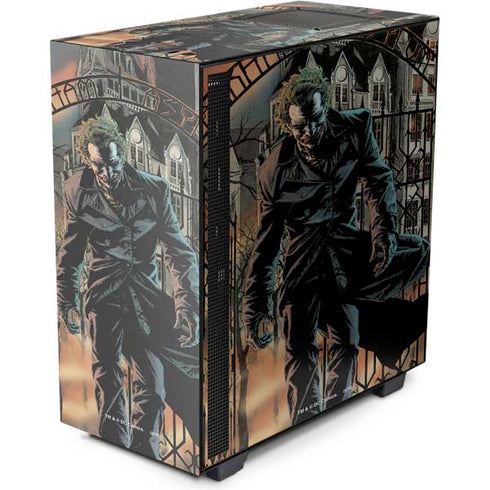 DC Comics The Joker Walking Dark Grounds Comic Art By Lee Bermejo NZXT H510 Compact ATX Mid-Tower Case Skin