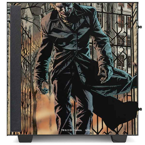 DC Comics The Joker Walking Dark Grounds Comic Art By Lee Bermejo NZXT H510 Compact ATX Mid-Tower Case Skin