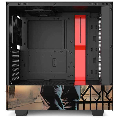 DC Comics The Joker Walking Dark Grounds Comic Art By Lee Bermejo NZXT H510 Compact ATX Mid-Tower Case Skin
