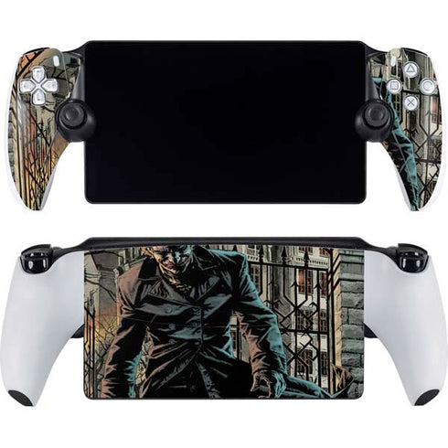 DC Comics The Joker Walking Dark Grounds Comic Art By Lee Bermejo PlayStation Portal Remote Player Skin