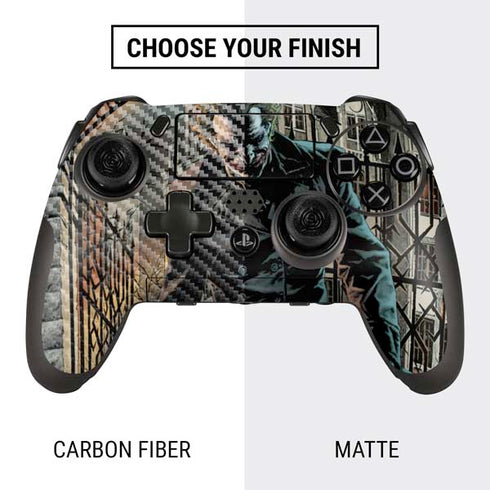 DC Comics The Joker Walking Dark Grounds Comic Art By Lee Bermejo PlayStation Scuf Vantage 2 Controller Skin