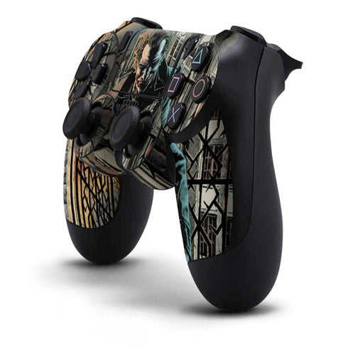 DC Comics The Joker Walking Dark Grounds Comic Art By Lee Bermejo PS4 Controller Skin