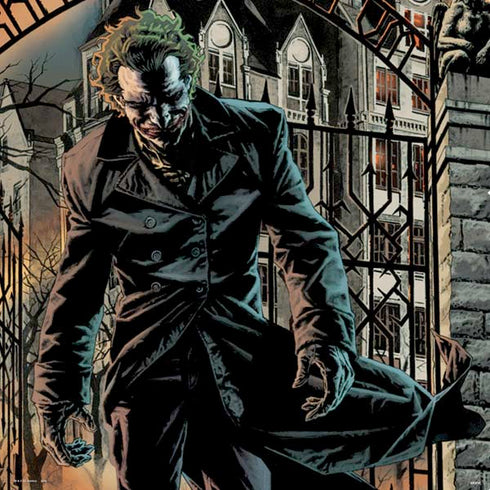 DC Comics The Joker Walking Dark Grounds Comic Art By Lee Bermejo PS4 Pro/Slim Controller Skin
