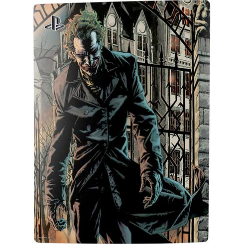 DC Comics The Joker Walking Dark Grounds Comic Art By Lee Bermejo PS5 Bundle Skin