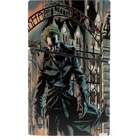 DC Comics The Joker Walking Dark Grounds Comic Art By Lee Bermejo PS5 Slim Digital Edition Bundle Skin