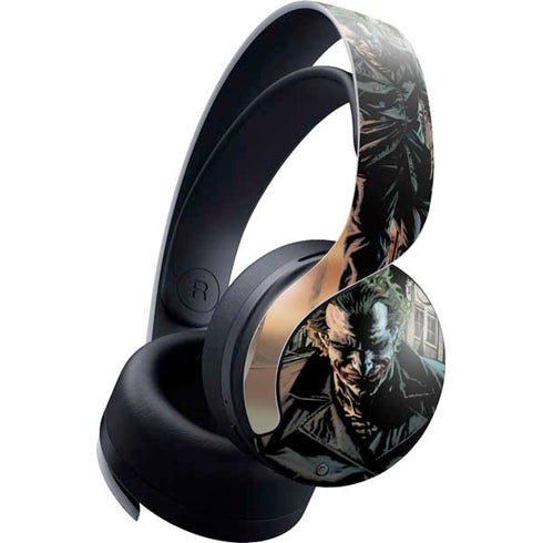 DC Comics The Joker Walking Dark Grounds Comic Art By Lee Bermejo PULSE 3D Wireless Headset for PS5 Skin
