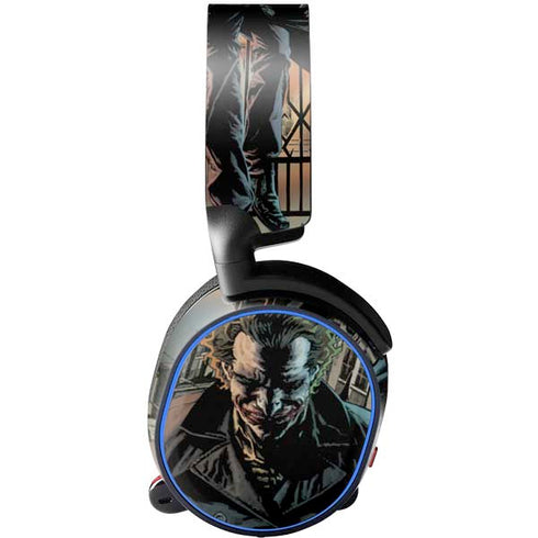 DC Comics The Joker Walking Dark Grounds Comic Art By Lee Bermejo SteelSeries Arctis 3 Skin