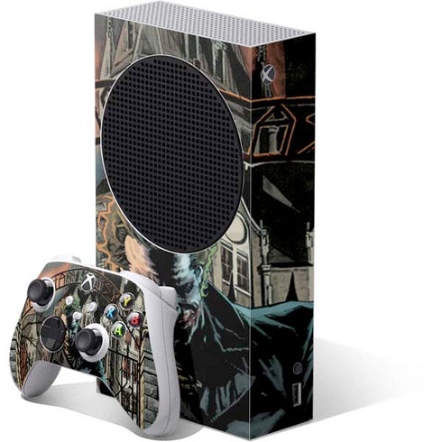 DC Comics The Joker Walking Dark Grounds Comic Art By Lee Bermejo Xbox Series S Bundle Skin