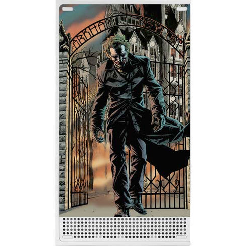 DC Comics The Joker Walking Dark Grounds Comic Art By Lee Bermejo Xbox Series S Console Skin