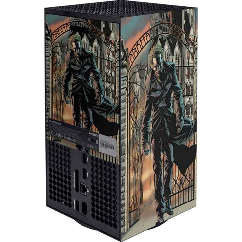 DC Comics The Joker Walking Dark Grounds Comic Art By Lee Bermejo Xbox Series X Bundle Skin