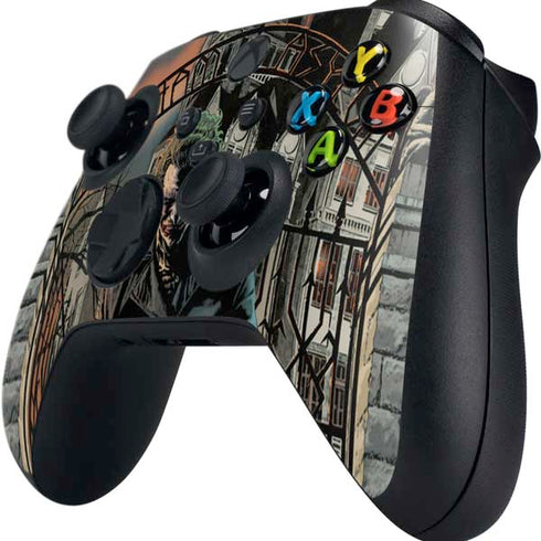 DC Comics The Joker Walking Dark Grounds Comic Art By Lee Bermejo Xbox Series X Controller Skin