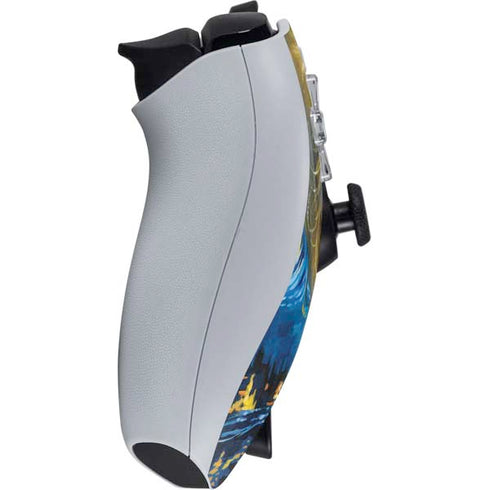 Artist Alice in Van Gogh Starry Night by Jasmine Becket-Griffith PlayStation Portal Remote Player Skin